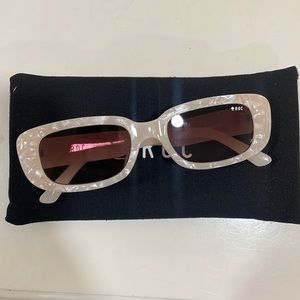 ROC Creeper Sunglasses Pearl White (never worn!)